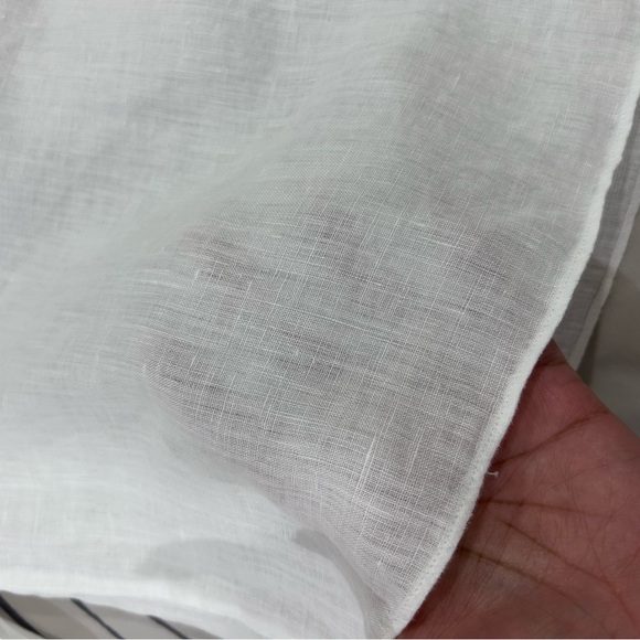 💰PRICE ⬇️
ZARA WOMAN • White linen Large Sleeve Blouse • sz Large - Picture 4 of 11